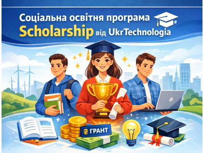 Соціальна програма Scholarship від UkrTechnologia