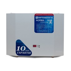 Однофазний стабілізатор напруги Укртехнологія НСН-9000 NORMA 