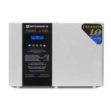Однофазний стабілізатор напруги Укртехнологія НСН-6000 PRIME