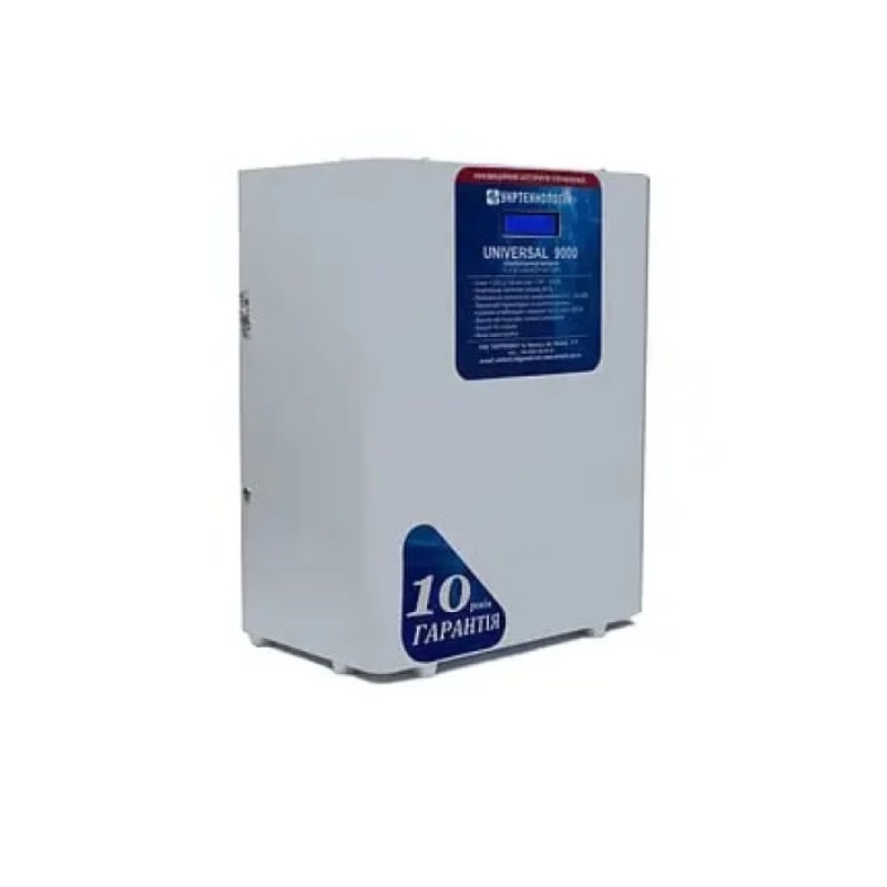 Однофазний стабілізатор напруги Укртехнологія НСН-9000 UNIVERSAL LV